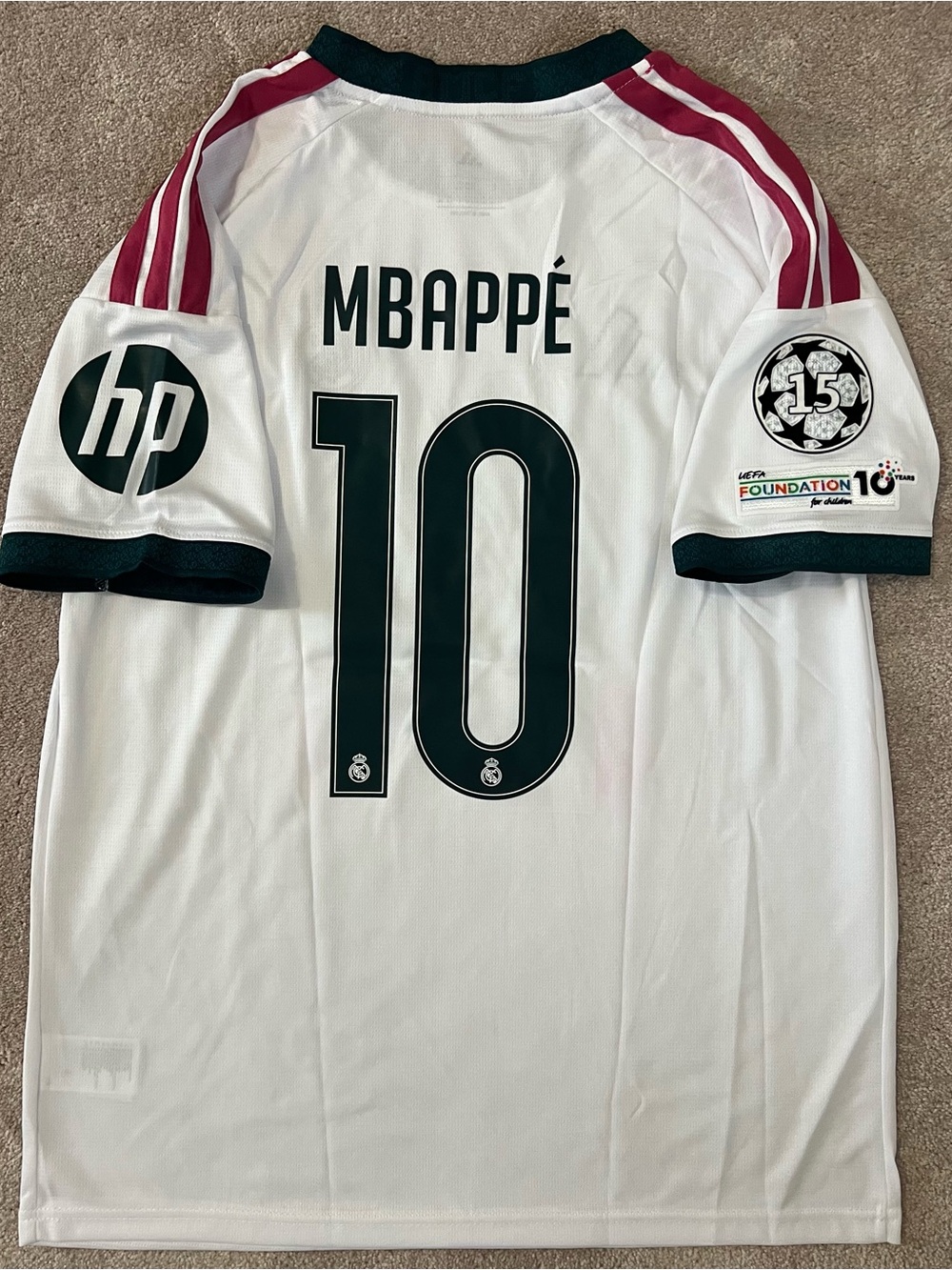 Mbappe Adidas Real Madrid Home Kit L